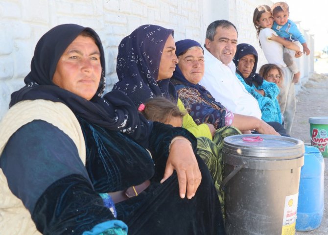 Aksaray’da Urfalı tarım işçileri suya kavuştu