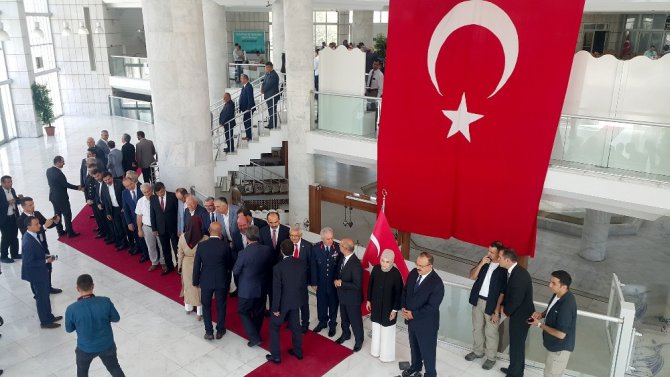 Konya’da geleneksel bayramlaşma programı yapıldı