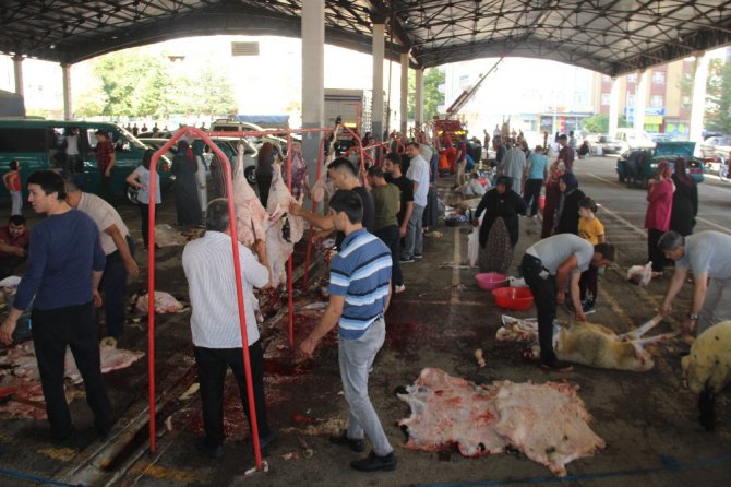 Konya’da Kurban Bayramı manzaraları