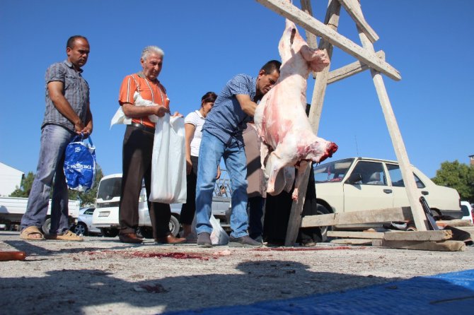 Konya’da Kurban Bayramı manzaraları