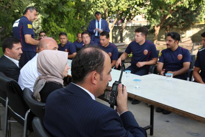 Kurban Bayramı’nda itfaiye ve hastane ziyareti