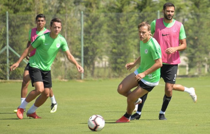 Atiker Konyaspor Bursaspor maçı hazırlıklarına devam ediyor