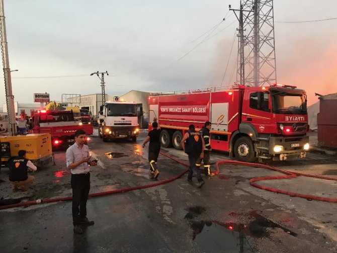 Konya’da büyük yangın