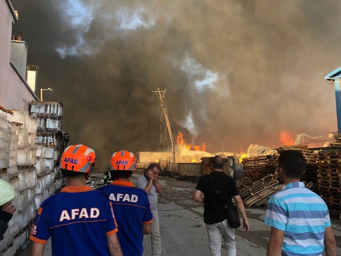 Konya’da büyük yangın