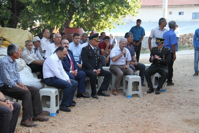 Konyalı şehidin baba ocağına ateş düştü