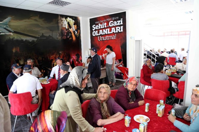 Aksaray’da, Şehit ve Gazi Aileleri Koordinasyon Merkezi açıldı