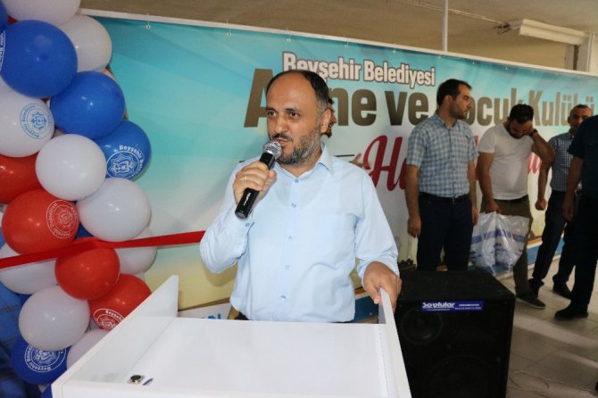 Beyşehir Belediyesi Anne ve Çocuk Kulübü hizmete açıldı