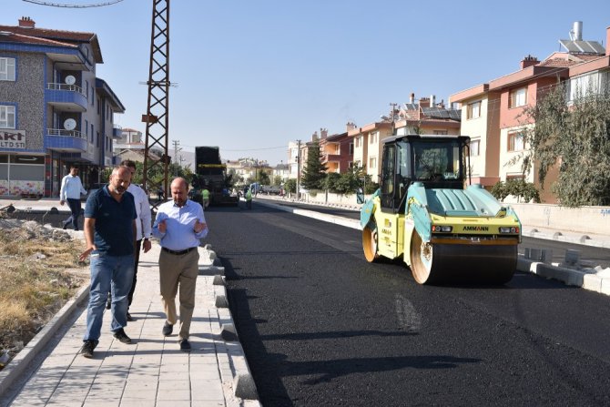 Selçuklu’da asfaltta rekor çalışma