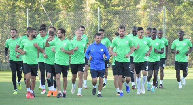 Atiker Konyaspor Fenerbahçe maçı hazırlıklarına devam etti