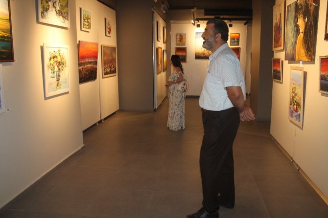 MEDAŞ Sanat Galerisinde ‘Renkler Konuşsun’ resim sergisi açıldı