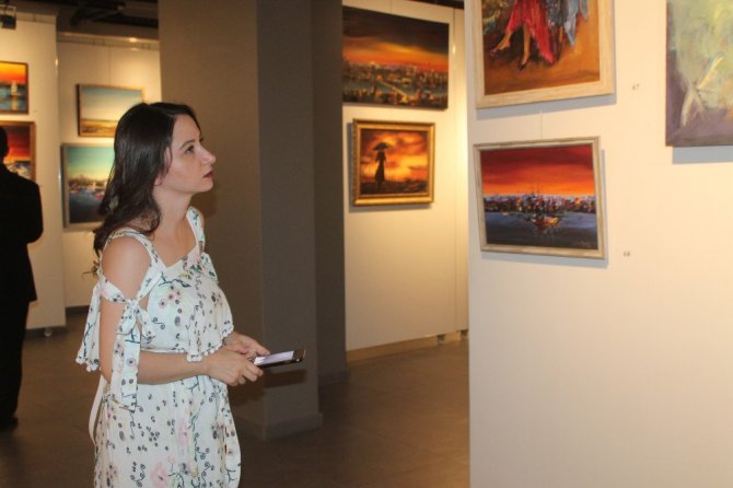 MEDAŞ Sanat Galerisinde ‘Renkler Konuşsun’ resim sergisi açıldı