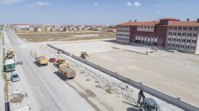 Meram Belediyesinden özel çocukların okuluna tadilat