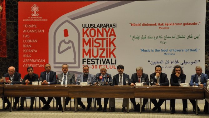 15. Uluslararası Konya Mistik Müzik Festivali başlıyor