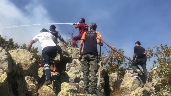 Aksaray’daki orman yangını 50 saat sonra kontrol altına alındı