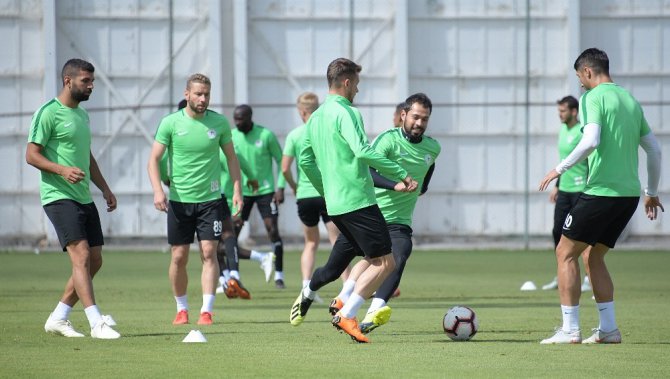 Atiker Konyaspor, Göztepe maçı hazırlıklarını sürdürdü