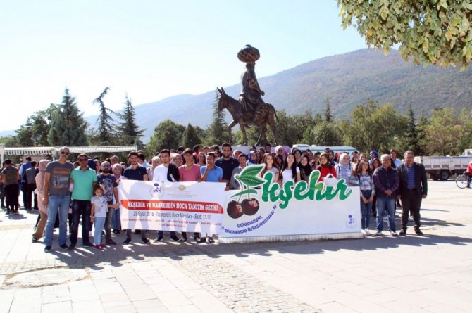 Üniversite öğrencilerine Akşehir tanıtım gezisi