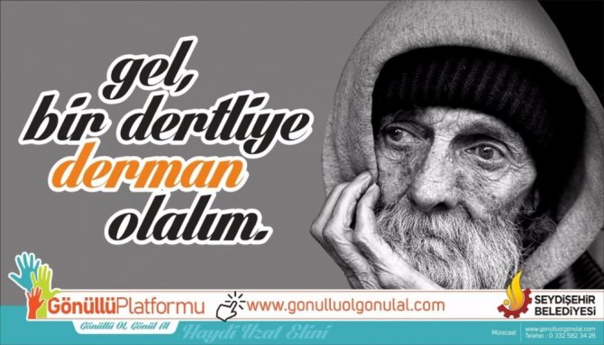 Seydişehir Belediyesinden “Gönüllü Ol, Gönül Al” projesi