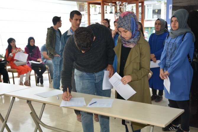 Konya SMMMO’da Uygulamalı Muhasebe Meslek Elemanı Kursu mülakatları yapıldı