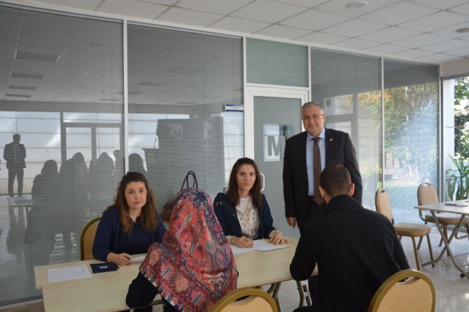 Konya SMMMO’da Uygulamalı Muhasebe Meslek Elemanı Kursu mülakatları yapıldı