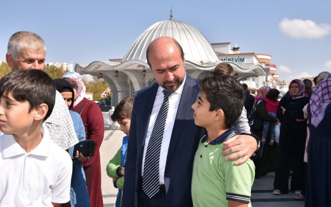 Selçuklu’da çocuklar bisiklet heyecanı yaşadı