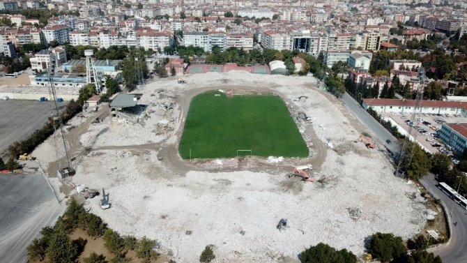 Millet Bahçesi çalışmalarında yüzde 100 geri dönüşüm