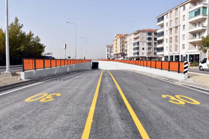 Aksaray’da Tacin Alt Geçidi trafiğe açıldı