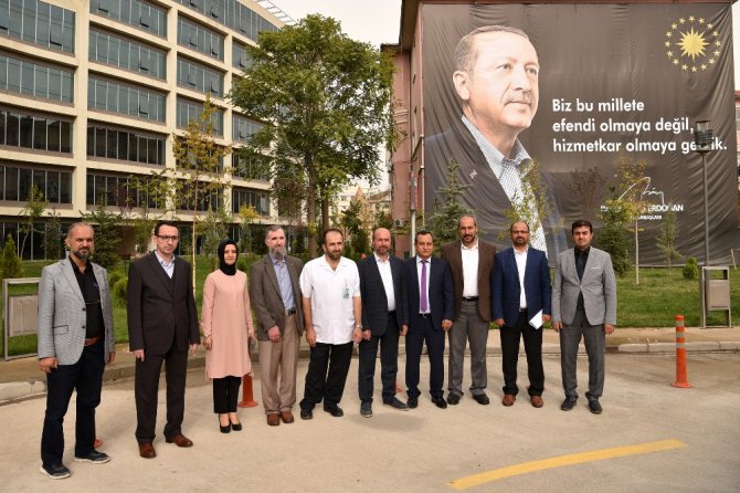 Başkan Pekyatırmacı’dan hastalara ziyaret