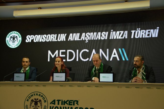 Atiker Konyaspor, Medicana Sağlık Grubu ile sponsorluğunu yeniledi