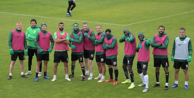 Atiker Konyaspor günü tek antrenmanla tamamladı