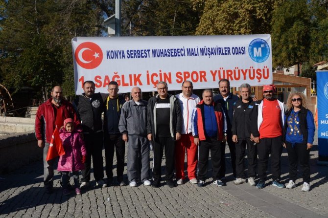 Konya SMMM Odasından 29 Ekim ‘Sağlık için spor yürüyüşü’ etkinliği