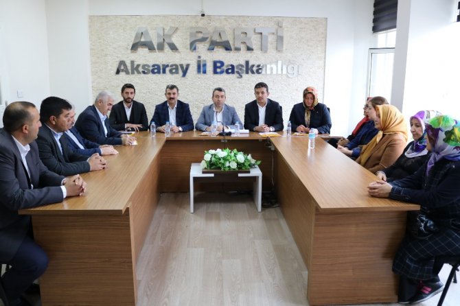 AK Parti Aksaray’da seçim çalışmalarına başladı