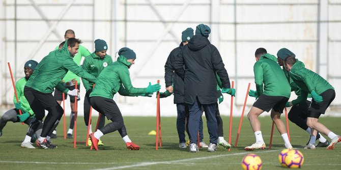 Atiker Konyaspor, Galatasaray hazırlıklarını sürdürüyor