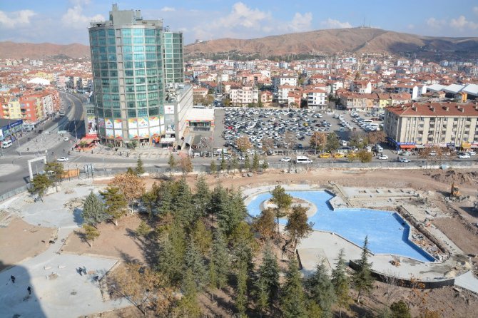 Selçuklu Parkında çalışmalar sürüyor