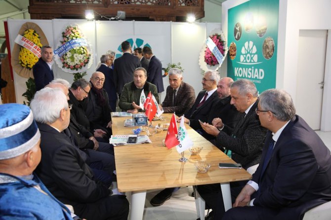 Konya Tanıtım Günleri Fuarında Selçuklu standı büyük ilgi gördü