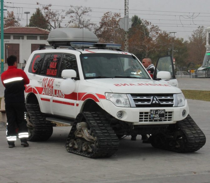 Konya’da 112’ye gelen günlük 5 bin 400 çağrıdan 470’i gerçek