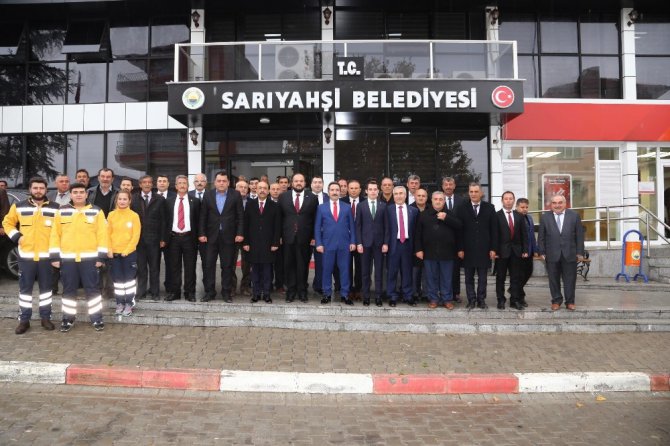 Vali Mantı Ortaköy, Ağaçören, Sarıyahşi ilçelerinde incelemelerde bulundu