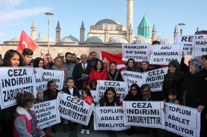 Konya’da mahkum yakınlarının af talebi