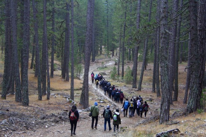 Konyalı doğaseverler Beyşehir’de buluştu