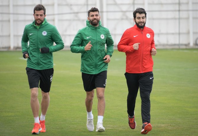 Atiker Konyaspor, Kasımpaşa maçı hazırlıklarını sürdürdü