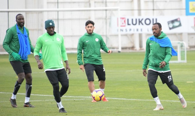 Atiker Konyaspor, Kasımpaşa maçı hazırlıklarını sürdürdü