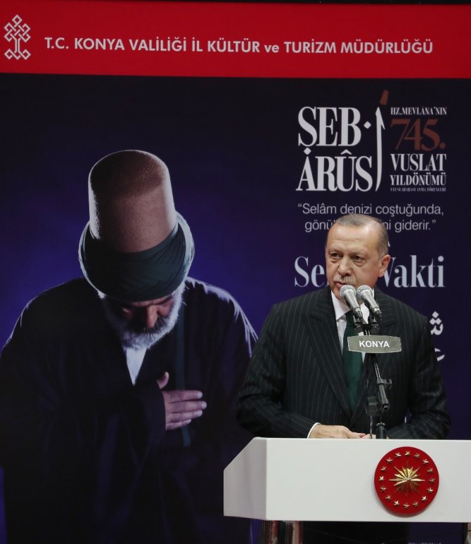 Cumhurbaşkanı Erdoğan, Şeb-i Arus programına katıldı