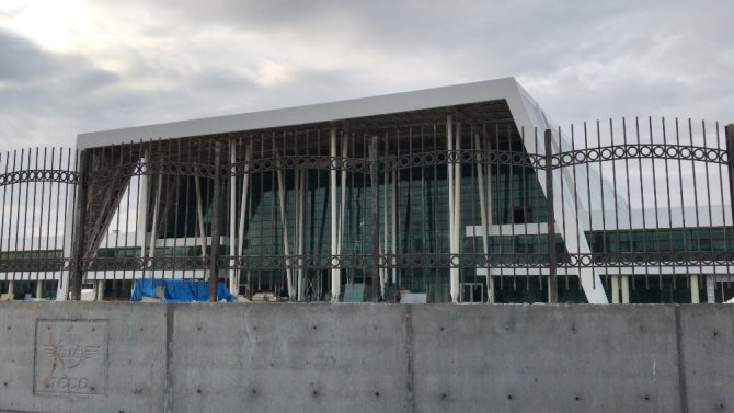 Konya’nın yeni YHT Garı havadan görüntülendi