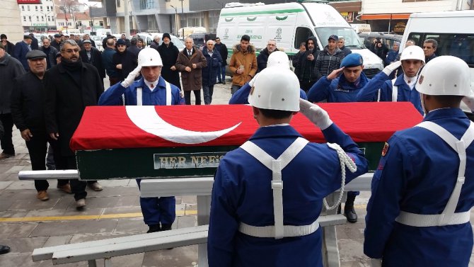 Emekli Kıdemli Jandarma Başçavuş Esen, memleketinin Kulu ilçesinde defnedildi