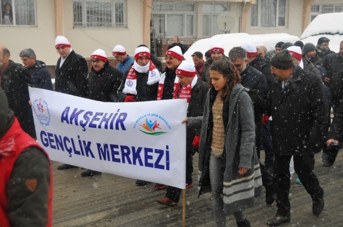 Akşehir Sarıkamış şehitlerini andı