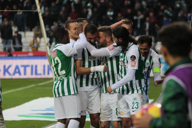 Spor Toto Süper Lig: Konyaspor: 2 - Antalyaspor: 0 (Maç sonucu)