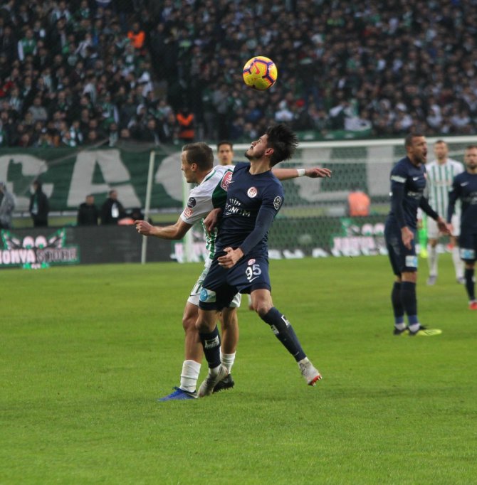 Spor Toto Süper Lig: Konyaspor: 2 - Antalyaspor: 0 (Maç sonucu)