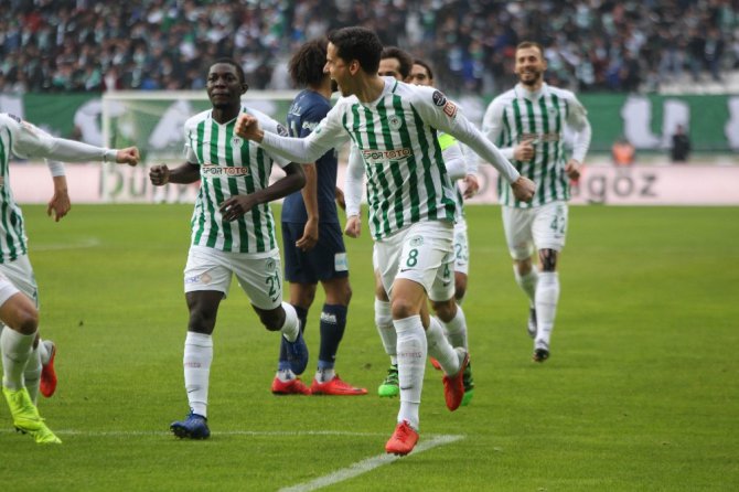 Spor Toto Süper Lig: A. Konyaspor: 1 - Antalyaspor: 0 (İlk yarı)