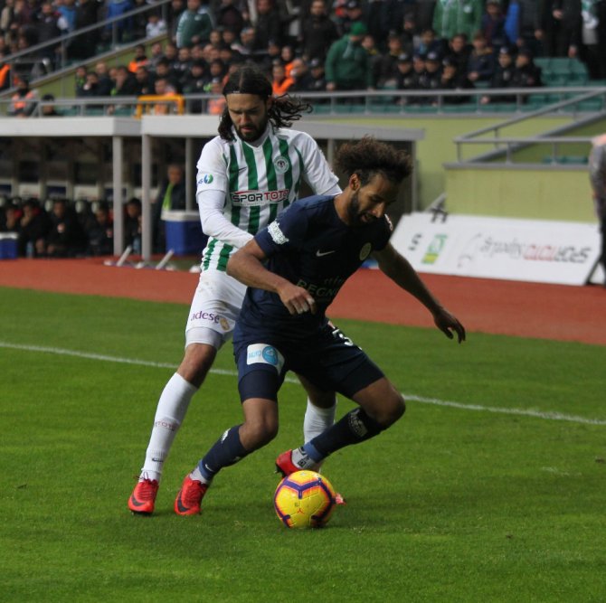 Spor Toto Süper Lig: A. Konyaspor: 1 - Antalyaspor: 0 (İlk yarı)