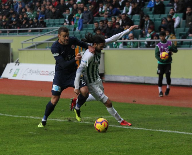 Spor Toto Süper Lig: A. Konyaspor: 1 - Antalyaspor: 0 (İlk yarı)