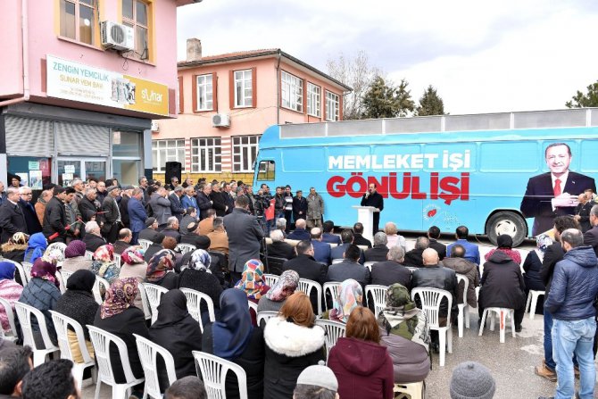 Başkan Altay ve Angı’dan Akören ve Çumra’da birlik ve beraberlik mesajı